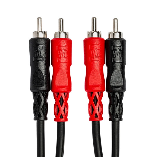 Hosa CRA-202 Dual RCA to Same Stereo Interconnect Cable (2m)