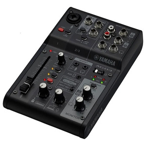 Yamaha AG03MK2 Live Streaming Mixer (Black)