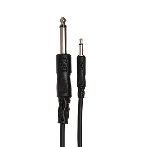 Hosa CMP-303 3.5mm TS to 1/4" TS Mono Interconnect Cable (3ft)