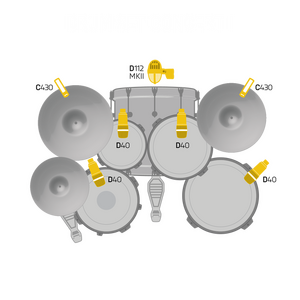 AKG DP-CONCERT- Drum Microphone Pack