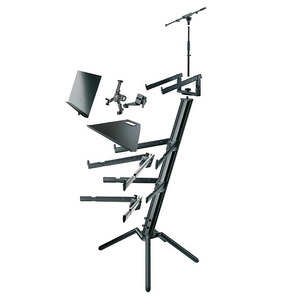 18860 Column Style Keyboard Stand »Spider Pro« | Anodised Black