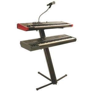 OnStage KS9102 Quantum Core Column Style 2-Tier Keyboard Stand