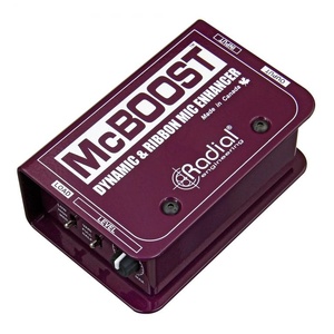 Radial McBoost Microphone Signal Intensifier