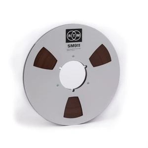 RTM - SM911 - ¼in, 10½in metal reel, NAB hub, hinged box, 2500ft