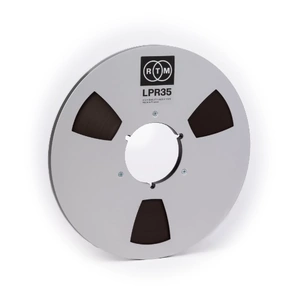 RTM LPR35 - ¼in, Metal Reel, NAB hub, Hinged Box, 3608ft