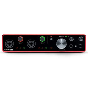 Focusrite Scarlett 8i6 (GEN 3) 8-in/6-out USB Audio Interface
