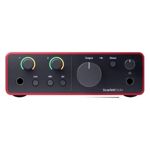 Focusrite Scarlett Solo Studio Gen 4 Bundle