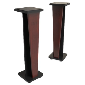 Zaor Croce 42 Speaker Stand Pair (Black & Mahogany)