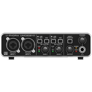 Behringer UMC202HD U-Phoria 2 x 2 Audio Interface
