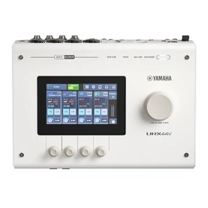Yamaha URX44V 6x4 USB Audio and Video Interface (White)