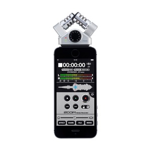Zoom IQ6 XY Stereo Microphone for iOS devices with Lightning Connector