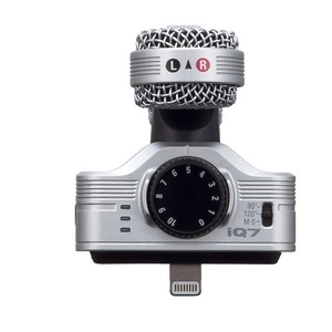 Zoom IQ7 MS Stereo Microphone for iOS devices with Lightning Connector
