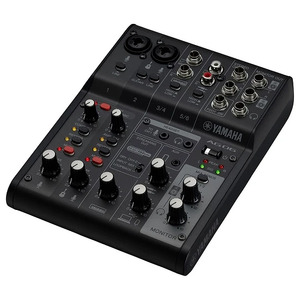Yamaha AG06MK2 Live Streaming Mixer (Black)