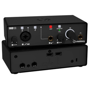 Steinberg IXO12 2x2 Audio Interface (Black)