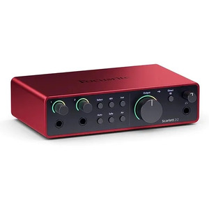 Focusrite Scarlett 2i2 4th Gen USB Audio Interface