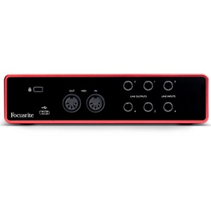 Focusrite Scarlett 4i4 (GEN 3) 4-in/4-out USB Audio/Recording Interface