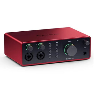 Focusrite Scarlett 4i4 4th Gen USB Audio Interface