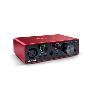 Focusrite Scarlett Solo (GEN 3) 2-in/2-out USB Audio Interface