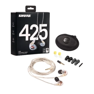 Shure SE425 Professional Sound Isolating Earphones (Clear)