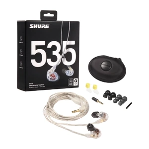 Shure SE535 Professional Sound Isolating Earphones (Clear)