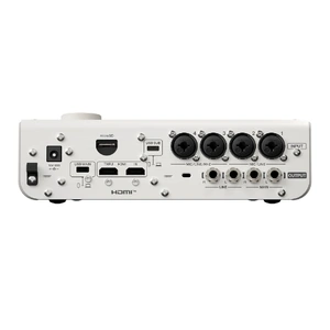 Yamaha URX44V 6x4 USB Audio and Video Interface (White)