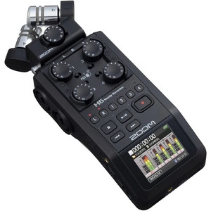 ZOOM H6 Handy Recorder (Black)