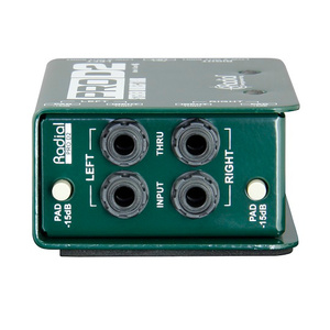 Radial ProD2 Stereo Direct Box for Keyboards w/ Eclipse ETDB2 Transformers