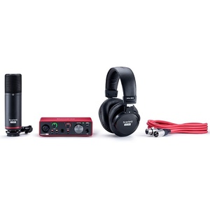 Focusrite Scarlett SOLO Studio (GEN 3) Recording Bundle