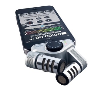 Zoom IQ6 XY Stereo Microphone for iOS devices with Lightning Connector
