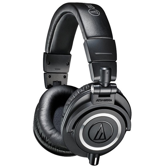 Audio Technica ATH M50x Studio Headphones (Black)