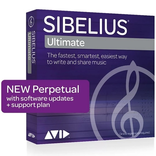 AVID Sibelius Ultimate Perpetual License - NEW (Download)