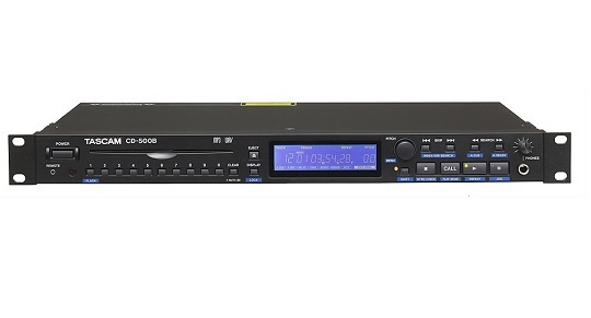 Tascam CD500-B Ultra Compact Professional CD Player