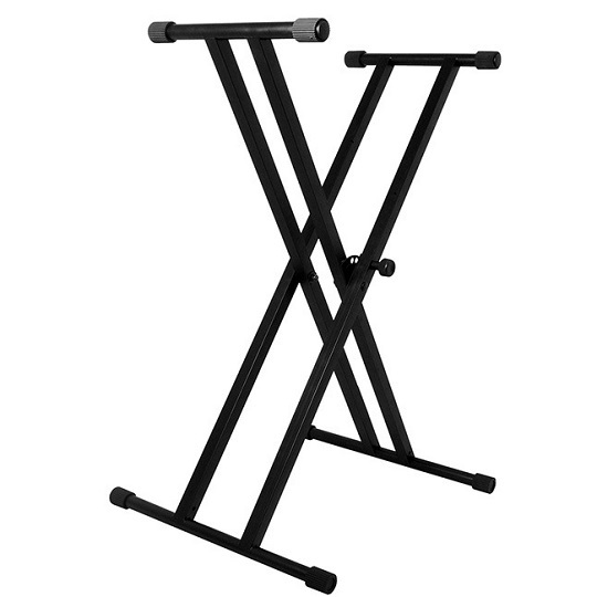 On Stage Classic Double-X braced Keyboard Stand
