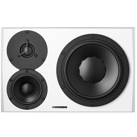 Dynaudio LYD 48 3-way Powered Studio Monitor (Left Side) - White