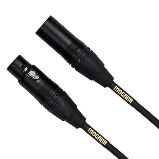 Mogami Gold Studio Microphone Cable - (4.57m)/15ft XLRM-XLRM