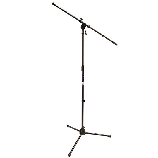 On Stage Boom Mic Stand with 76cm Euro Boom (Black)