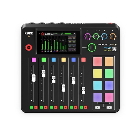 RODECaster Pro II Podcaster Studio Console