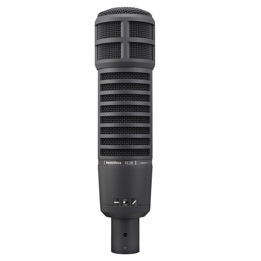 EV RE20 Broadcast Announcer Dynamic Microphone (Black)