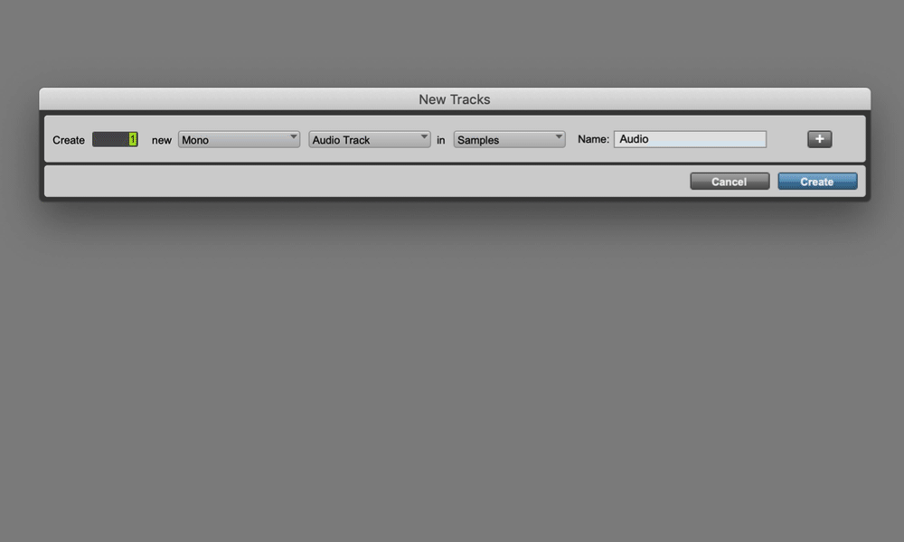 Pro Tools 2019 - Name Tracks faster gif