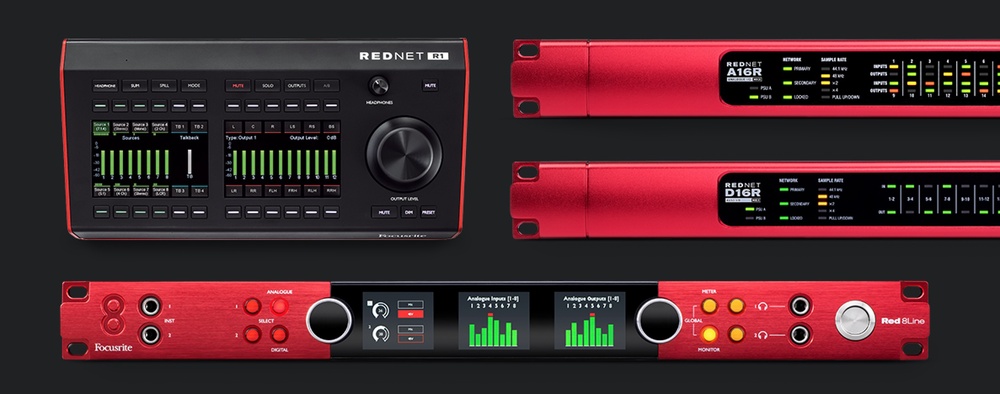 New RedNet tools for the studio