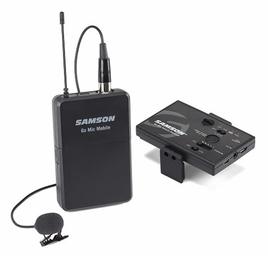 Samson Go Mic Mobile Professional Wireless Lapel Mic System for Mobile Phone