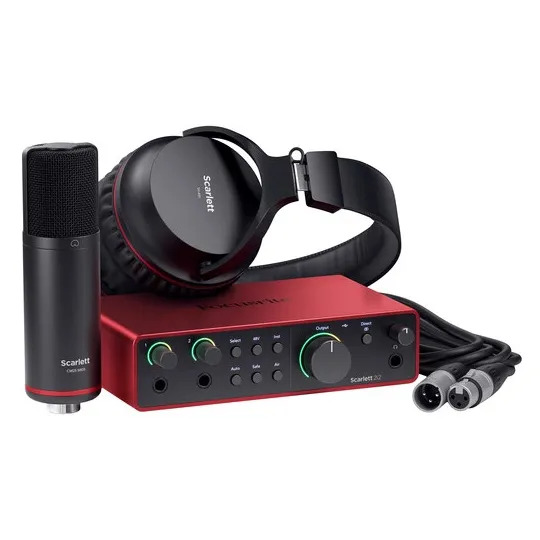 Focusrite Scarlett 2i2 Studio Gen 4 Bundle