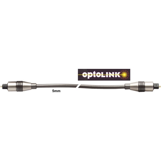 TOSLINK (optical fiber) digital audio cable (Various Lengths)