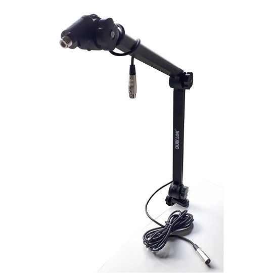 Quik Lok A26 Microphone Desk Arm w/ Integrated XLR Cable