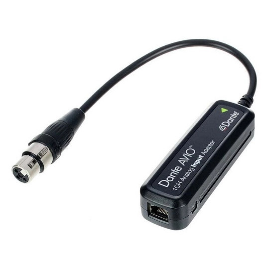 Audinate AVIO Dante 1 Channel Analog Input Adapter