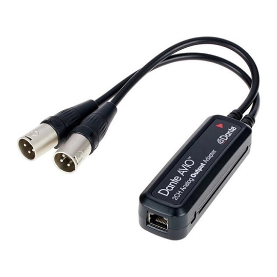 Audinate AVIO Dante 2 Channel Analogue Output Adapter