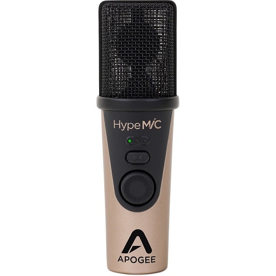 Apogee HypeMiC USB Microphone w/ Headphone Output & Studio Quality Compression