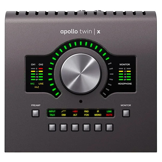 Universal Audio Apollo Twin X QUAD Thunderbolt 3 Audio Interface - Heritage Edition