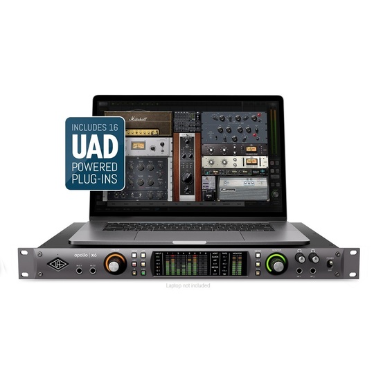 Universal Audio Apollo x6 16x22 Thunderbolt 3 Audio Interface with UAD DSP