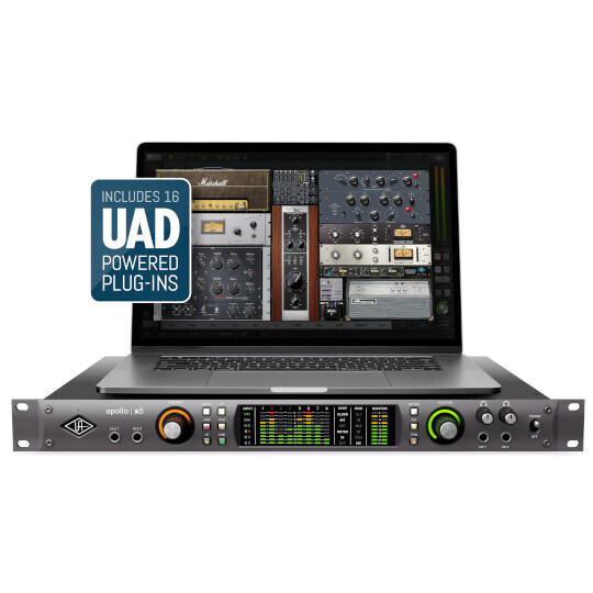 Universal Audio Apollo x8 18x24 Thunderbolt 3 Recording Interface